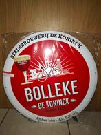 Reclamebord bier Bolleke De Koninck, Verzamelen, Ophalen of Verzenden, Nieuw, Reclamebord, Plaat of Schild, De Koninck