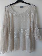 Top / truitje Azuri maat xxl, beige, goede staat, Ophalen, Beige, Trui of Vest, Zo goed als nieuw