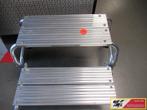 Aluminium inklapbaar opstapje nr. 1757, Gebruikt, -, -, Ophalen of Verzenden