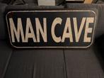 MAN CAVE aluminium bord, Ophalen, Nieuw