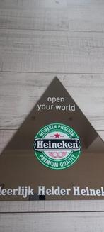 spiegel Heineken 40x40x40 cm, Verzamelen, Biermerken, Nieuw, Heineken, Ophalen of Verzenden