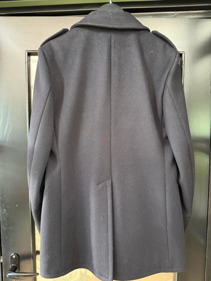 Vintage Politie Jas - 1981, Kleding | Heren, Jassen | Winter, Zo goed als nieuw, Overige maten, Zwart, Ophalen