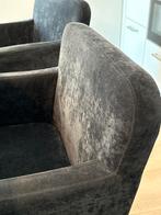 6 Raw Interiors Fluweelachtige Eetkamerstoelen, Huis en Inrichting, Stoelen, Ophalen, Gebruikt, Vijf, Zes of meer stoelen, Stof