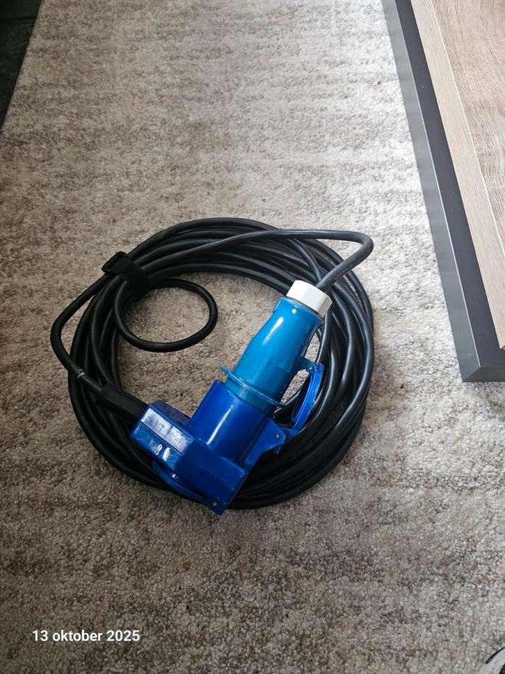 Camping cee kabel, Caravans en Kamperen, Camper-accessoires, Zo goed als nieuw, Ophalen