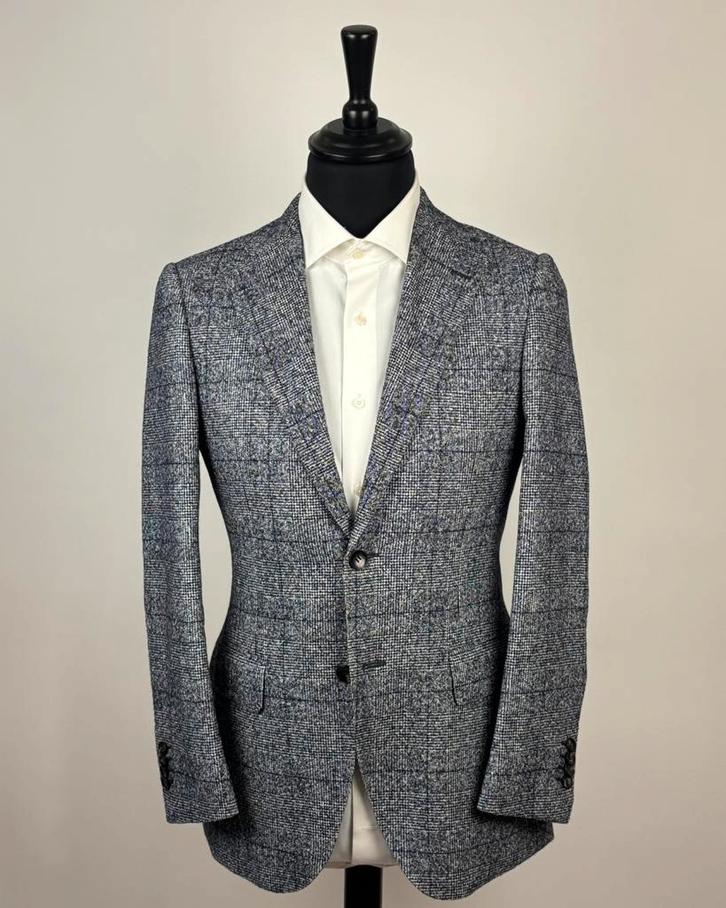 Suitsupply alpaca blazer 46, Kleding | Heren, Kostuums en Colberts, Zo goed als nieuw, Maat 46 (S) of kleiner, Blauw, Ophalen of Verzenden