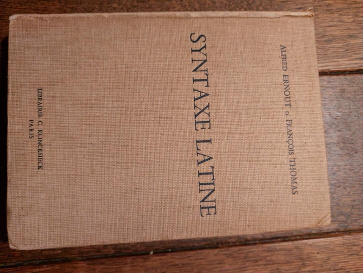 bibliographie de la littérature latine- N.I. Herescu, Boeken, Studieboeken en Cursussen, Gelezen, WO, Alpha, Ophalen of Verzenden