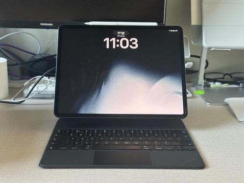 iPad Pro 12.9-inch 2021 128GB + ApplePencil+ MagicKeyboard, Computers en Software, Apple iPads, Gebruikt, Apple iPad Pro, Wi-Fi