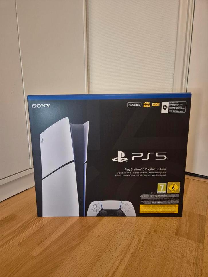 PS5 Slim Digital Edition - Nieuw & Verzegeld!    🔥🔥🔥, Spelcomputers en Games, Spelcomputers | Sony PlayStation 5, Ophalen