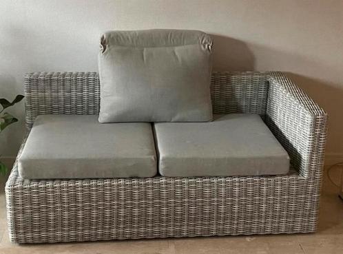 Intratuin loungebank / terras / balkon ️, Tuin en Terras, Tuinsets en Loungesets, Zo goed als nieuw, Wicker, Bank, Ophalen of Verzenden