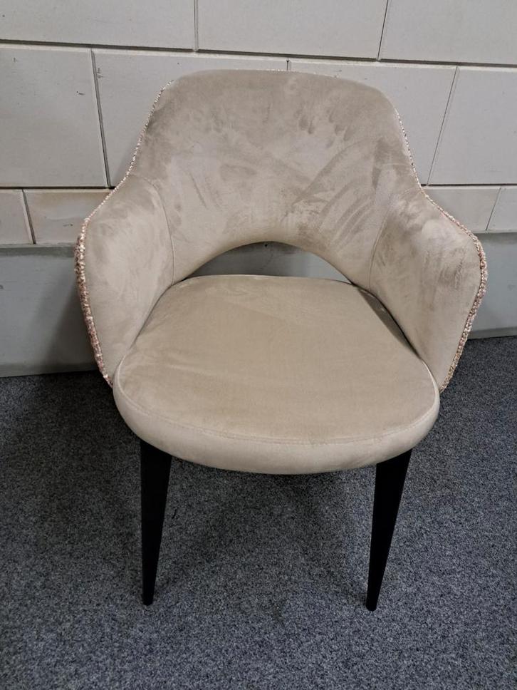 Richmond Interiors eetkamerstoel Giovanna SALE, Huis en Inrichting, Stoelen, Nieuw, Eén, Stof, Overige kleuren, Ophalen of Verzenden