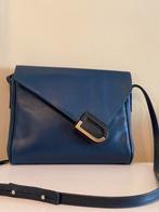 DELVAUX ROMEO crossbody tas royal blue, Ophalen of Verzenden, Zo goed als nieuw, Blauw, Leer