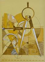 Zeefdruk Andre Priester, Antiek en Kunst, Verzenden