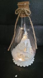 kerstlandschap in fles, Ophalen of Verzenden, Zo goed als nieuw