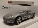 Aston Martin One - 77 silver grey Mondo Metal 1:18 KRD, Hobby en Vrije tijd, Modelauto's | 1:18, Ophalen of Verzenden, Zo goed als nieuw