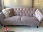 Oud roze bank en fauteuil, Ophalen, Zo goed als nieuw, Stof