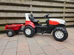 Rolly Toys Steyr Trapauto met Aanhanger, Ophalen, Gebruikt, Trapvoertuig