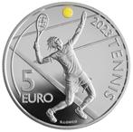 5 euro San Marino 2023 - Tennis (PROOF), Postzegels en Munten, Munten | Europa | Euromunten, 2 euro, Setje, San Marino, Zilver