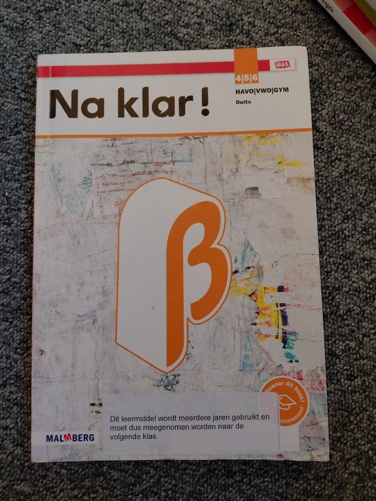 Na klar! Duits 4/5/6 HAVO/VWO/GYM, Ophalen of Verzenden, Beta, Gelezen, Onbekend