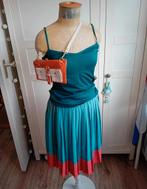 Edith&Ella rok - plissé rok, Blauw, Ophalen of Verzenden, Zo goed als nieuw, Knielengte