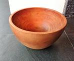 Houten kom, vintage, Overige materialen, Gebruikt, Ophalen of Verzenden, Kom(men)
