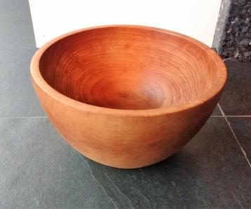 Houten kom, vintage beschikbaar voor biedingen