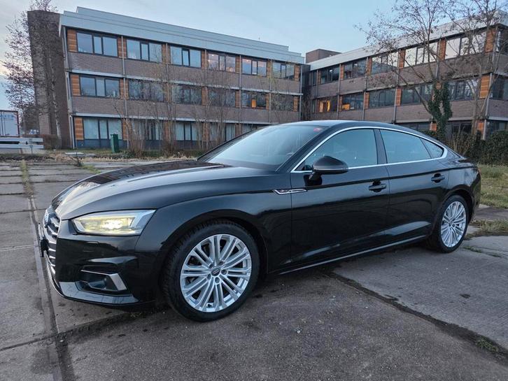 Audi A5 2.0 Tfsi CNG 170pk S Tronic 2017 Zwart/ dealer o.h, Auto's, Audi, Bedrijf, A5, Benzine, A, Hatchback, Automaat, Geïmporteerd