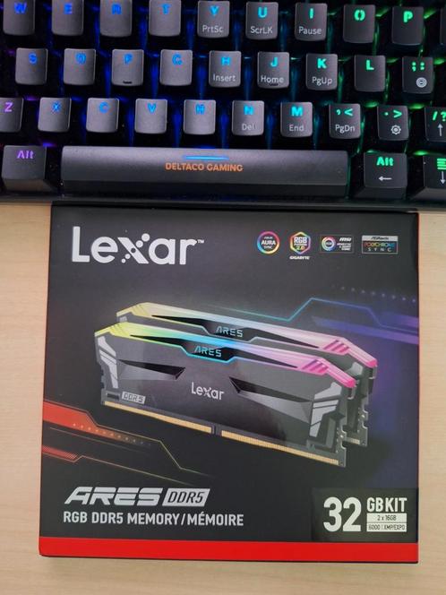 Lexar ARES RGB, Computers en Software, RAM geheugen, Nieuw, Desktop, 32 GB, DDR5, Ophalen of Verzenden