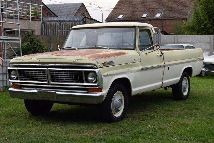 Ford F-250 5.9L V8 360CID, Auto's, Ford, Particulier, Overige modellen, Benzine, SUV of Terreinwagen, Handgeschakeld, Beige, Beige