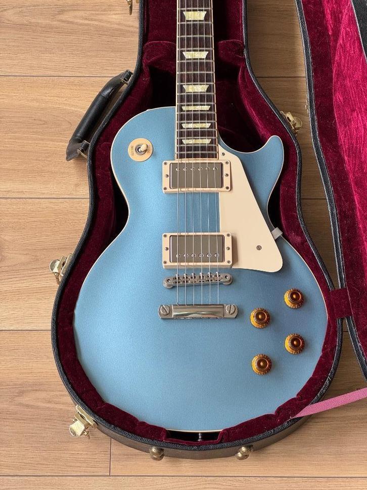 Gibson Les Paul Custom Shop Pro 2011 Pelham Blue Limited, Muziek en Instrumenten, Snaarinstrumenten | Gitaren | Elektrisch, Nieuw