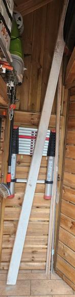 Vurenbalk gegrond 93x93x300 nieuw, Doe-het-zelf en Verbouw, Plinten en Afwerking, Ophalen, Zo goed als nieuw, Mdf, Plinten