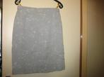 Grijze rok met patroon, 42, M+S Mode, Kleding | Dames, Rokken, Maat 42/44 (L), Ophalen of Verzenden, Zo goed als nieuw, Knielengte