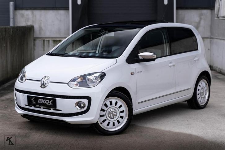 Volkswagen Up! 1.0 2012 | White Up! | 5-DRS 75PK | Luxe, Auto's, Volkswagen, Bedrijf, Te koop, up!, ABS, Airbags, Airconditioning