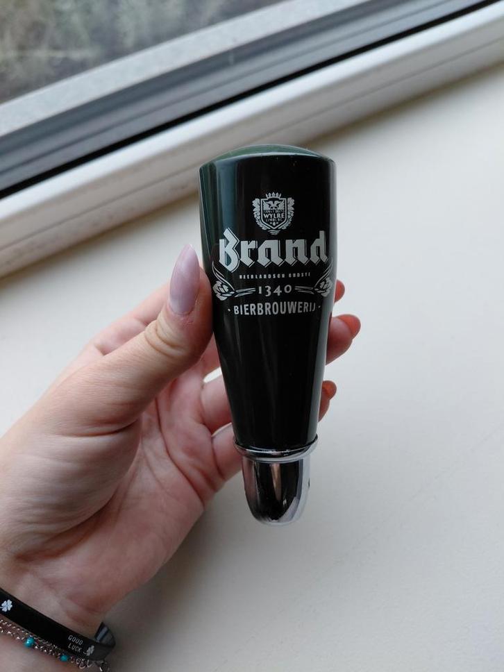 Brand biertap hendel, Verzamelen, Biermerken, Zo goed als nieuw, Overige typen, Brand, Ophalen of Verzenden
