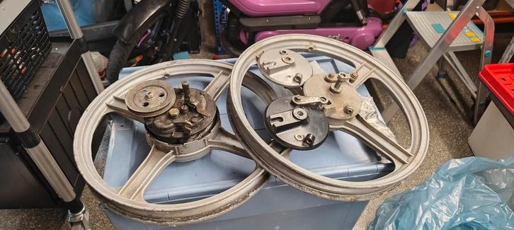 Citta Gilera / Vespa Si velgen 4spaaks, Fietsen en Brommers, Brommeronderdelen | Snorfietsen, Gebruikt, Gilera, Overige typen