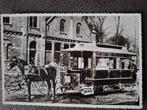 Fotokaart Oud Groningen - Paardentram - 1957, Ophalen of Verzenden, 1940 tot 1960, Ongelopen, Groningen