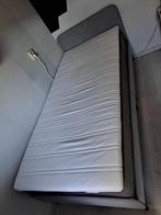 Ikea bed 90x200 met hoofdboord en topper, Ophalen, 90 cm, Eenpersoons, Zo goed als nieuw