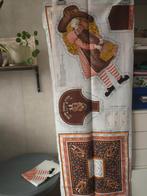 Stof paneel HOLLY HOBBIE pop kussen VINTAGE, Blauw, Nieuw, Ophalen of Verzenden, 30 tot 120 cm