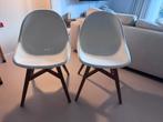 4X IKEA Fanbyn stoel wit met houten poten, Huis en Inrichting, Stoelen, Ophalen, Zo goed als nieuw, Wit, Eén