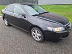Honda Accord 2.0 I Sedan Comfort 2004 Zwart, Auto's, Stof, Zwart, 4 cilinders, Zwart