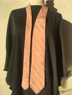 Prachtige Sarar zijden stropdas Uniek design Nieuw, Ophalen of Verzenden, Nieuw, Roze, Effen