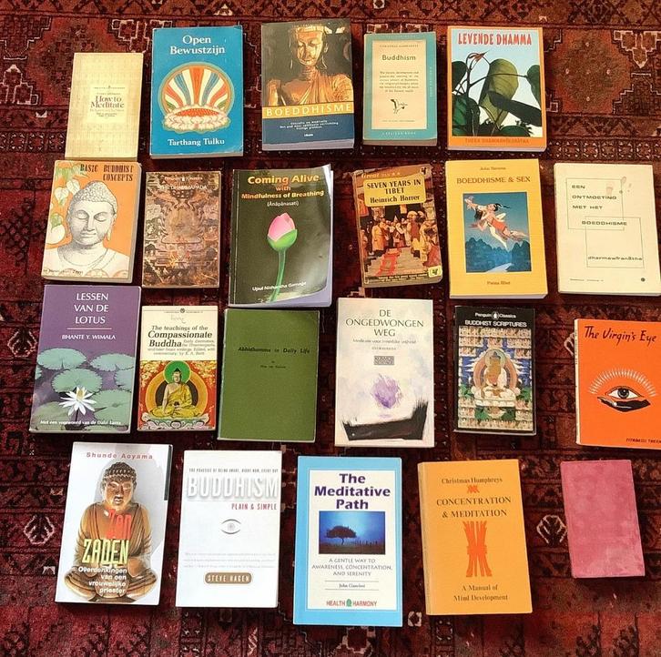 22 boeken Boeddhisme Meditatie Zen (Nederlands en Engels), Boeken, Esoterie en Spiritualiteit, Gelezen, Achtergrond en Informatie