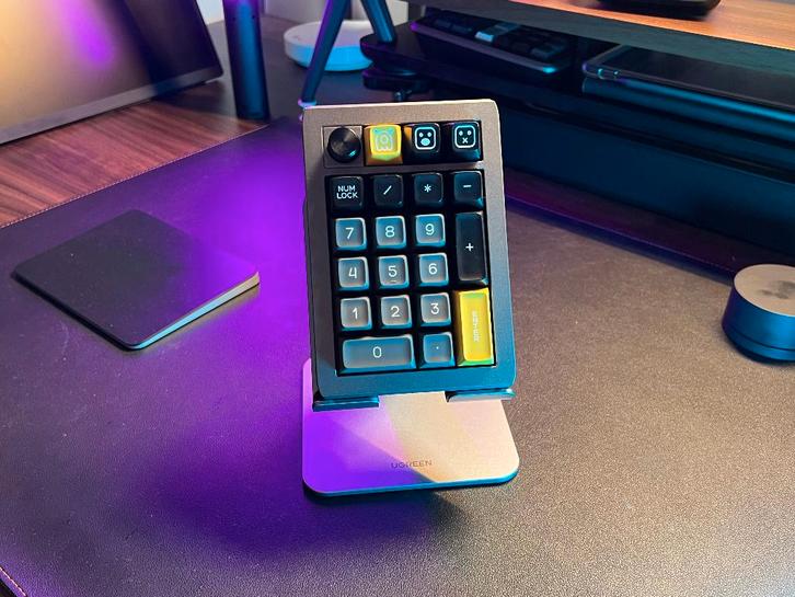 Epomaker EK21 Mechanical Keyboard, Computers en Software, Toetsenborden, Zo goed als nieuw, Numeriek, Draadloos, Ophalen of Verzenden