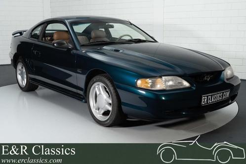 Ford Mustang GT | 70.838 Km | Europese auto | 1994, Auto's, Oldtimers, Bedrijf, Te koop, Lederen bekleding, Ford, Benzine, Coupé