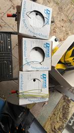 3 Rollen Elektriciteitsdraad - Zwart, Blauw, Geel, Doe-het-zelf en Verbouw, Ophalen, Zo goed als nieuw, Kabel of Snoer