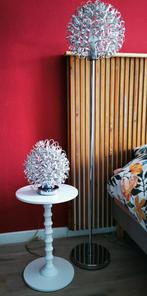 Lampenset tafellamp en staande lamp. Lucide. Scandinavisch., Ophalen of Verzenden, Zo goed als nieuw, Minder dan 50 cm