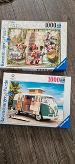Ravensburger Puzzels - Disney & VW Busje 1000 stukjes, Ophalen, 500 t/m 1500 stukjes, Zo goed als nieuw, Legpuzzel