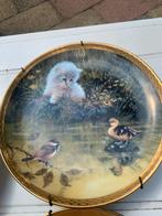 3 Wandbordjes - Kat, Eend, Beer - Decoratief, Antiek en Kunst, Ophalen of Verzenden