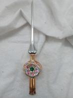 Mooie oude glazen piek - Kerst, Diversen, Kerst, Ophalen of Verzenden, Gebruikt