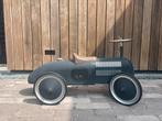 Vintage Loopauto Raceauto Metaal Bruin Zadel, Ophalen
