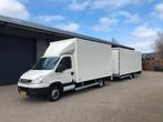 Iveco Daily 40 c18 Bakwagen 9.5 Ton met aanhanger lucht gere, Auto's, Bestelauto's, Euro 5, Achterwielaandrijving, Gebruikt, 4 cilinders